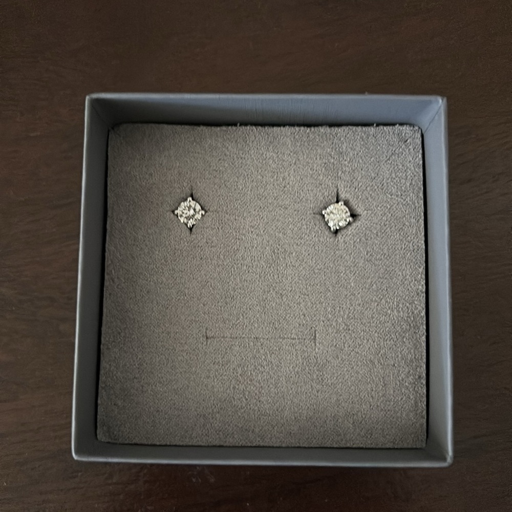 Ankara Lab Diamond Basket-Set Round Stud Earrings